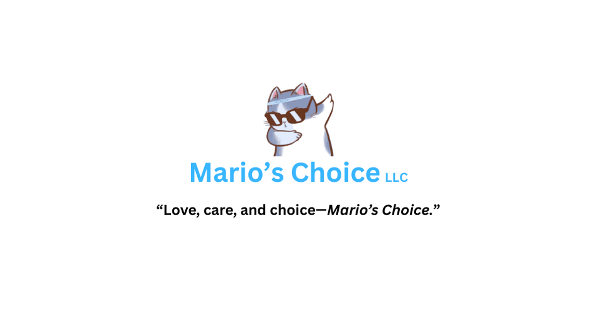 Mario’s Choice | Pet Grooming & Care Essentials for Cats & Dogs
 – Mario's Choice LLC