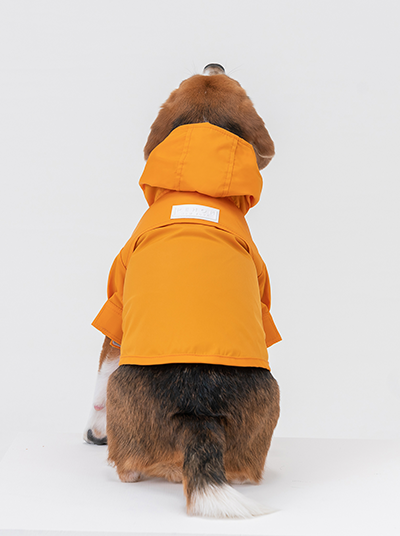 Waterproof Dog Raincoat with Hood – Adjustable Velcro Fit (XS–XXL)