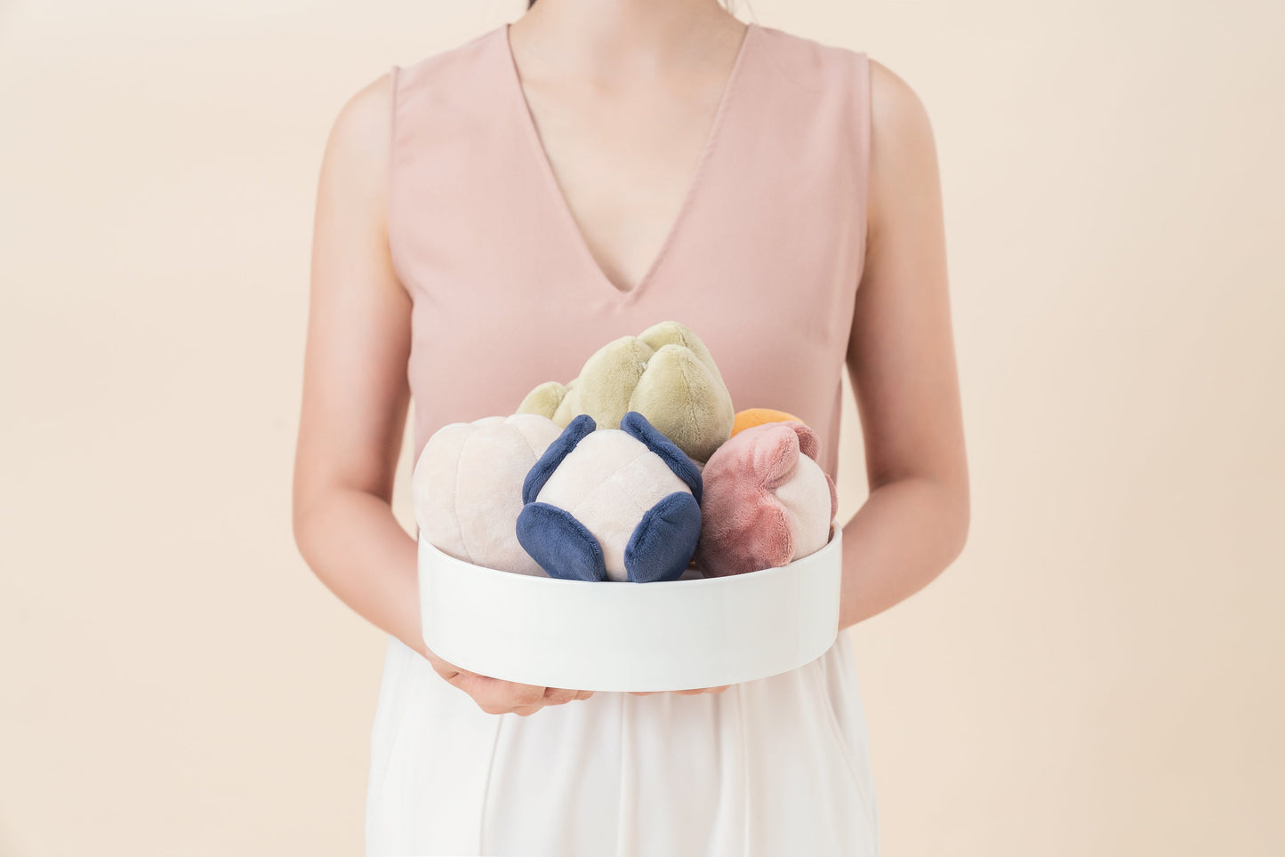 Interactive Plush Pet Toy – Squeaker & Hidden Treat Pocket