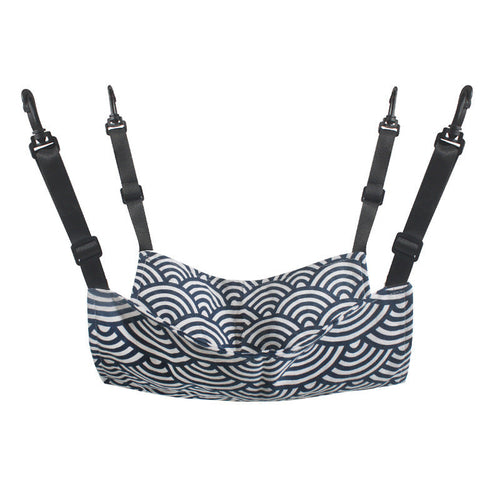 Cozy Cat Hammock Bed – Hanging Cage Hammock with Adjustable Straps (Multiple Sizes & Patterns)