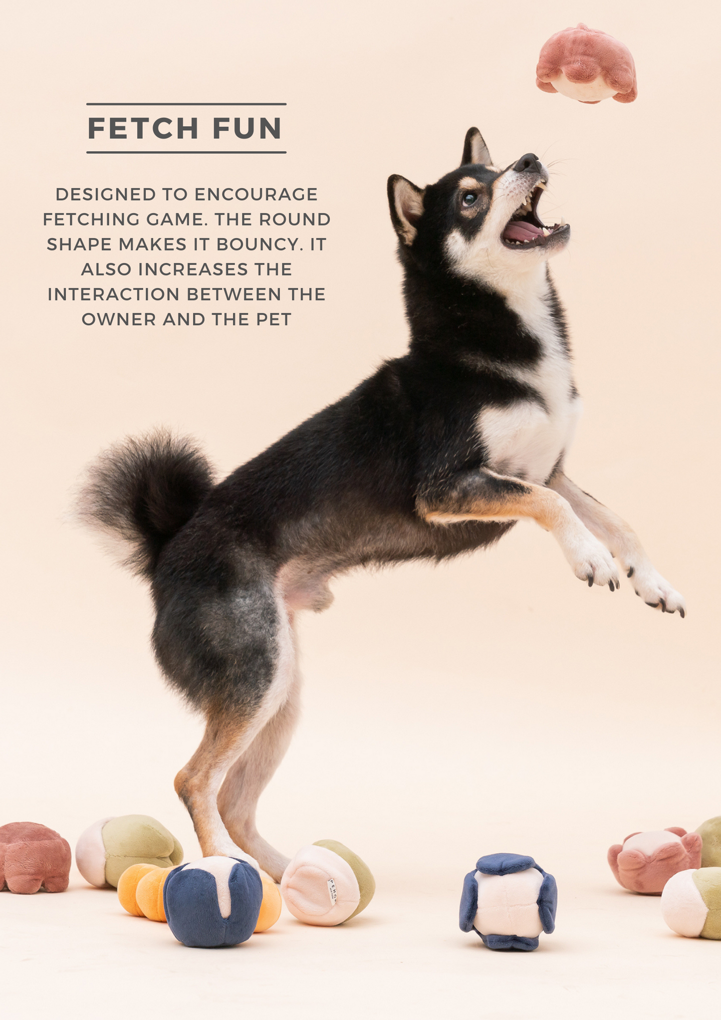 Interactive Plush Pet Toy – Squeaker & Hidden Treat Pocket