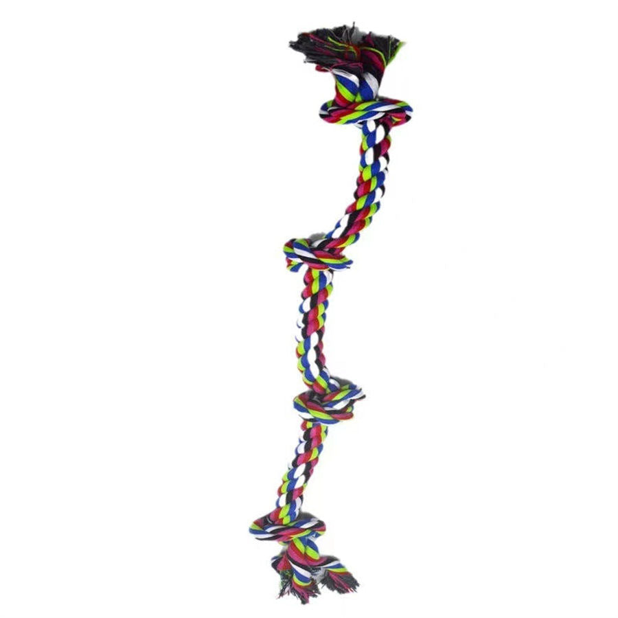 Heavy-Duty Rope Knot Dog Toys – Durable Chew & Tug Toy for Large Breeds, Dental Health & Anxiety Relief