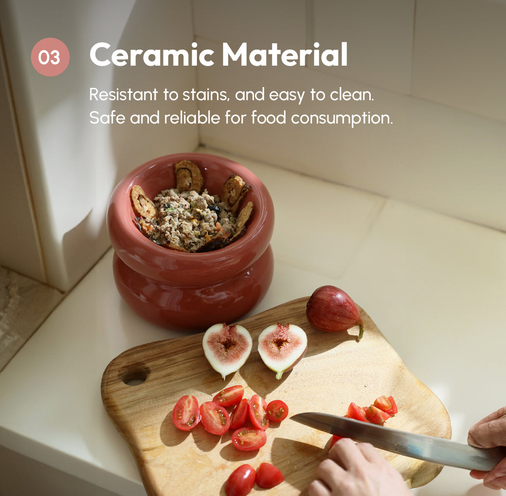 Ergonomic Pet Bowl – Multiple Colors (Anti-Slip, Easy-Clean)