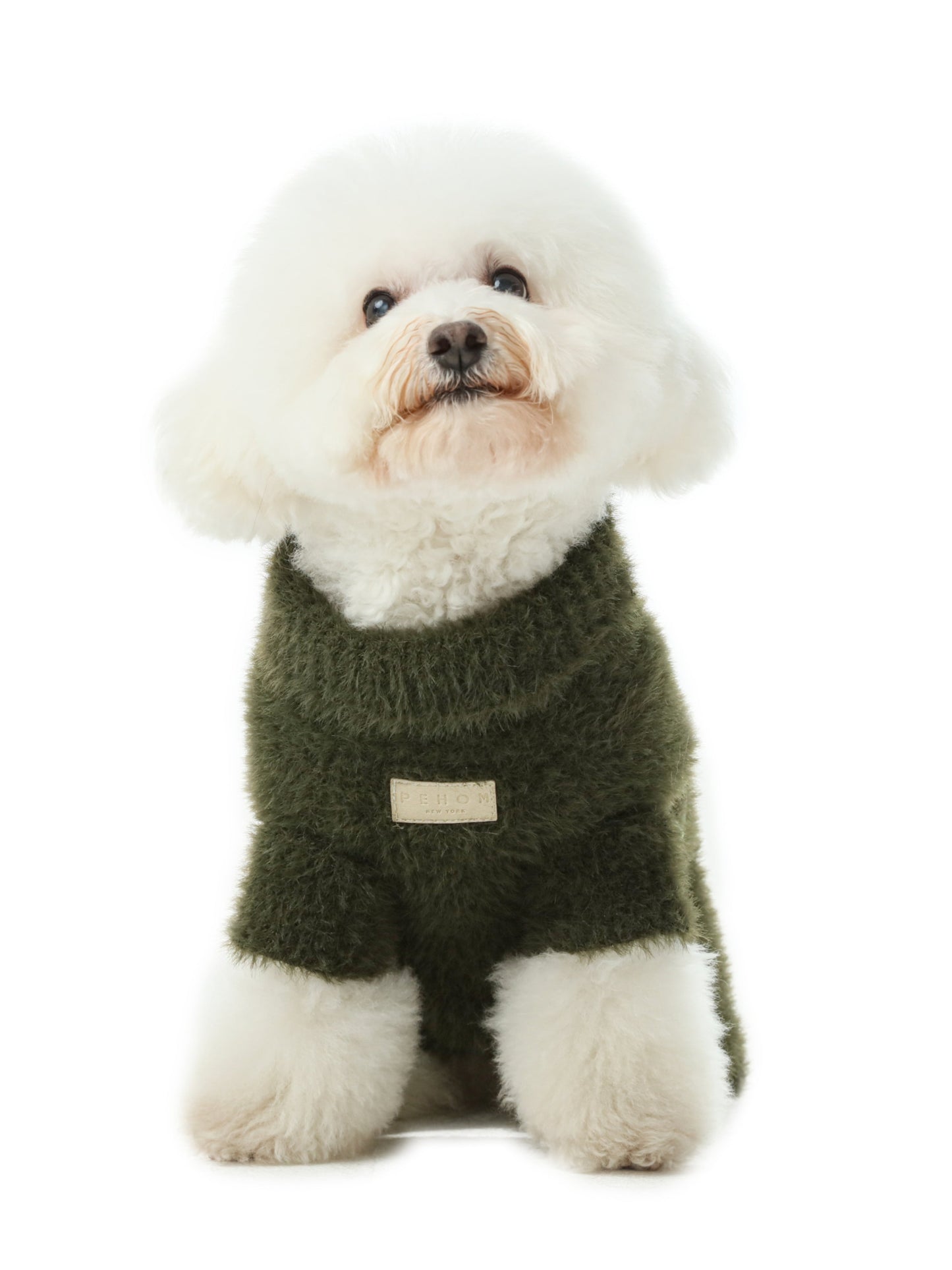 Mario’s Choice Cozy Dog Sweater – Green Fleece
