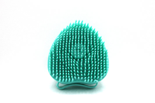 Silicone Pet Bath Brush with Shampoo Dispenser
