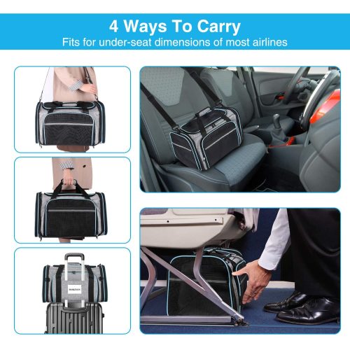 4-Way Convertible Pet Travel Carrier – Up to 20 lb