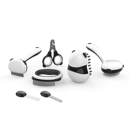7-in-1 Cat & Dog Grooming Kit – Brush, Nail Clippers, Deshedding Tool & More