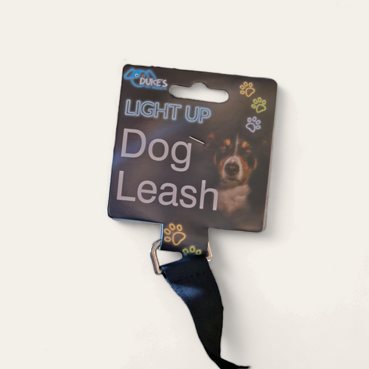 LED Light-Up Dog Leash for Night Walks